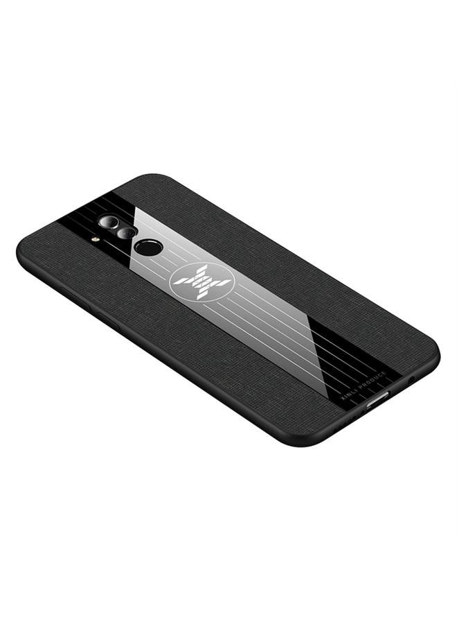 The Bros Case For Huawei Mate 20 Lite / Maimang 7 Stitching Cloth Textue Shockproof TPU Protective Case
