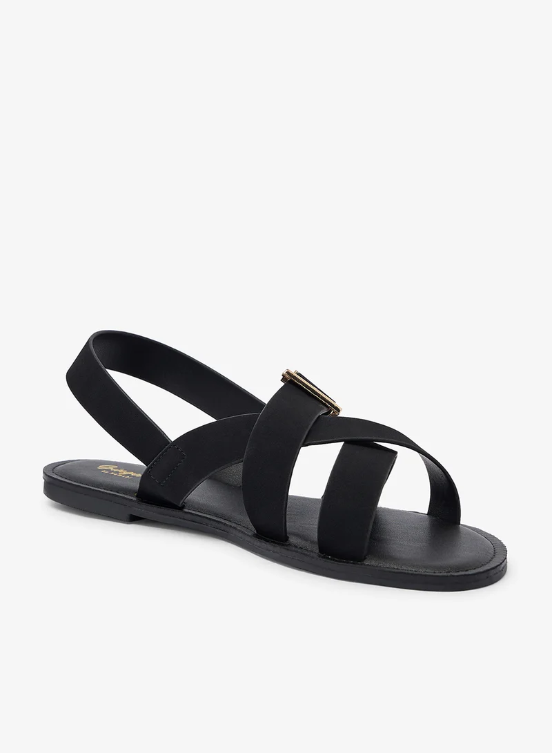 جينجر Sling-Back Flat Sandals