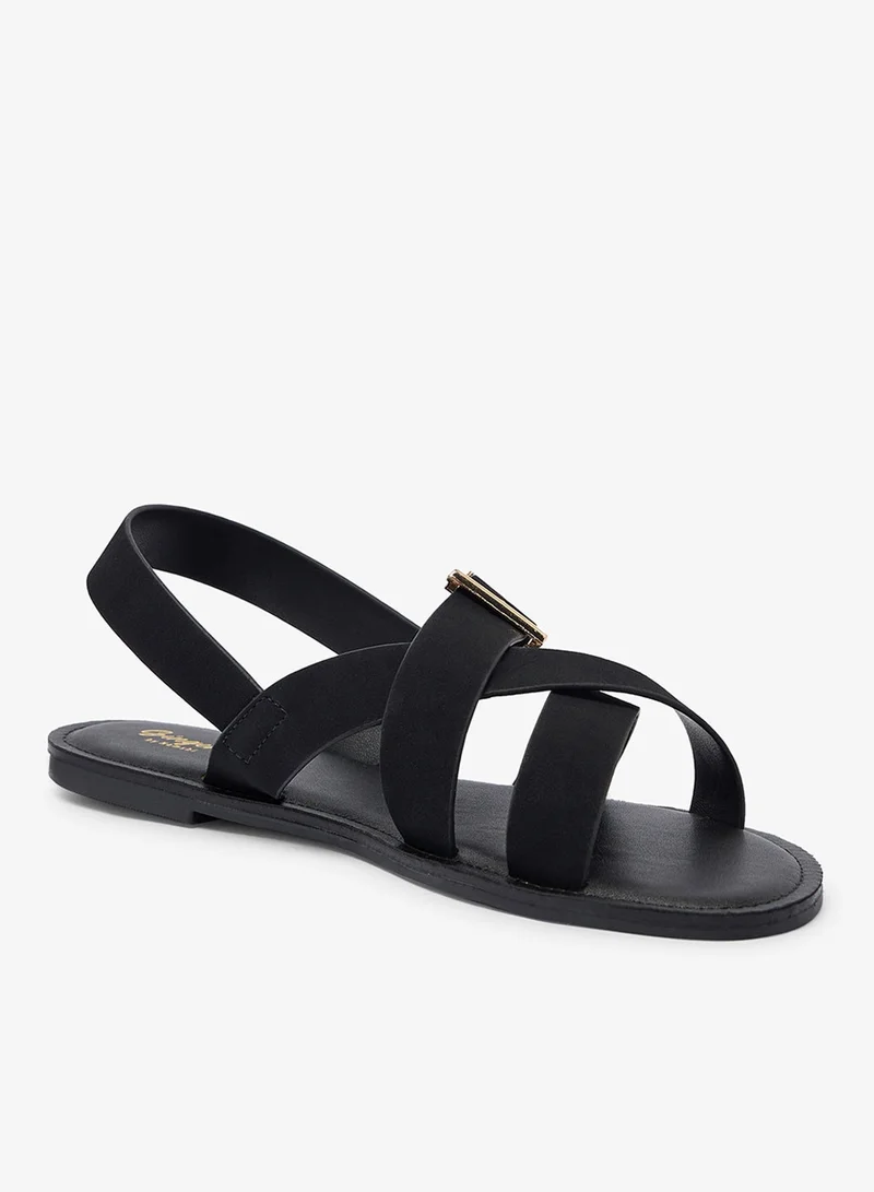 Ginger Sling-Back Flat Sandals