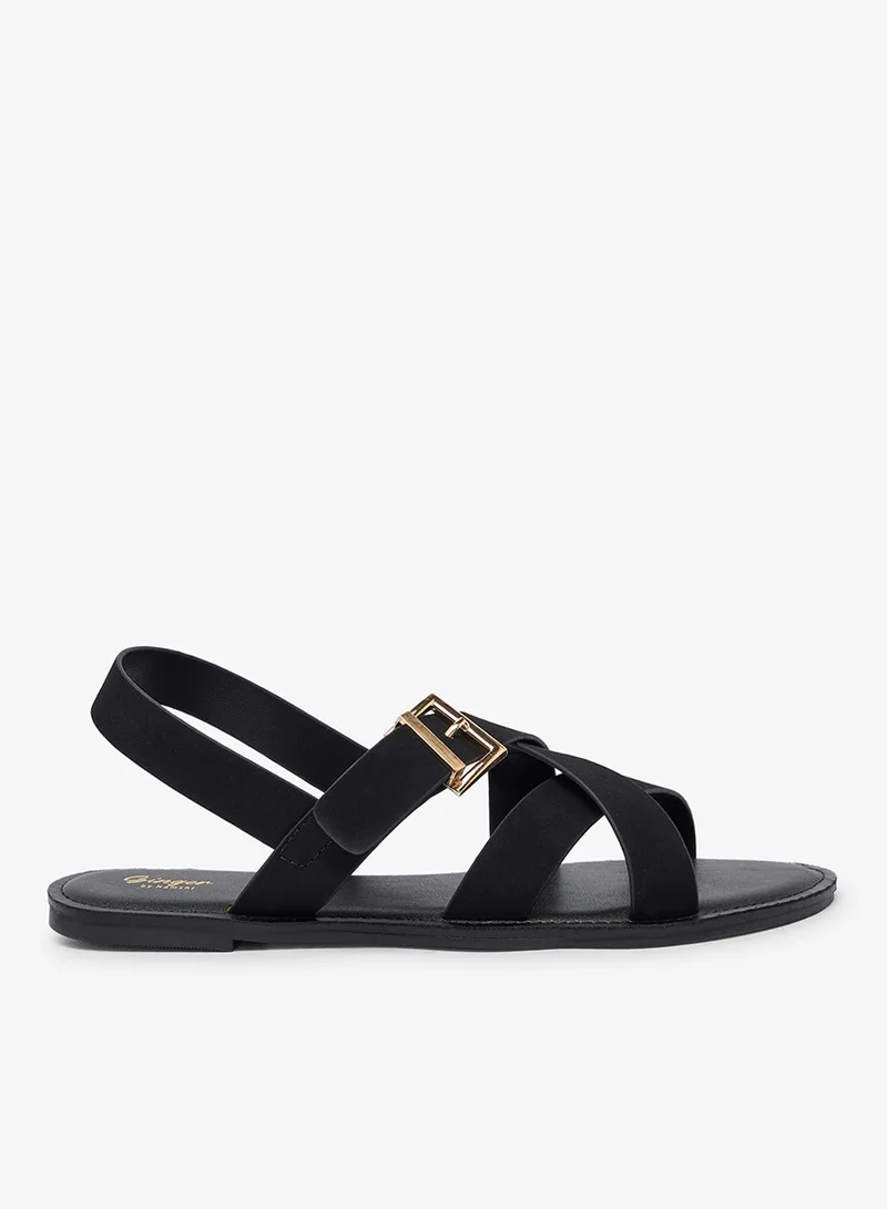 Ginger Sling-Back Flat Sandals