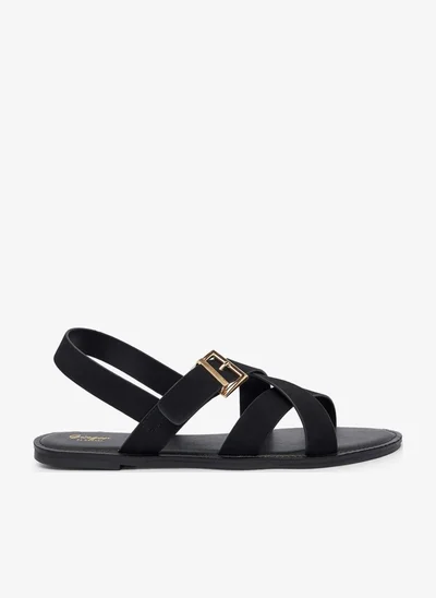Ginger Sling-Back Flat Sandals