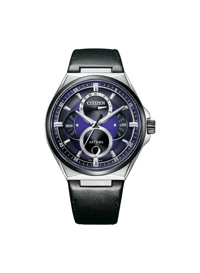 سيتيزن Men's Calf Leather ECO-DRIVE  Watch BU0066-11W - 43.6 mm