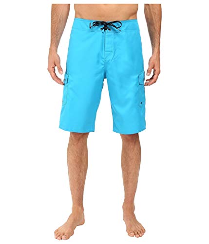 Quiksilver Men's Standard Manic 22 Inch Length Cargo Pocket Boardshort Swim Trunk, Hawaiian Ocean, 32 - Image 4