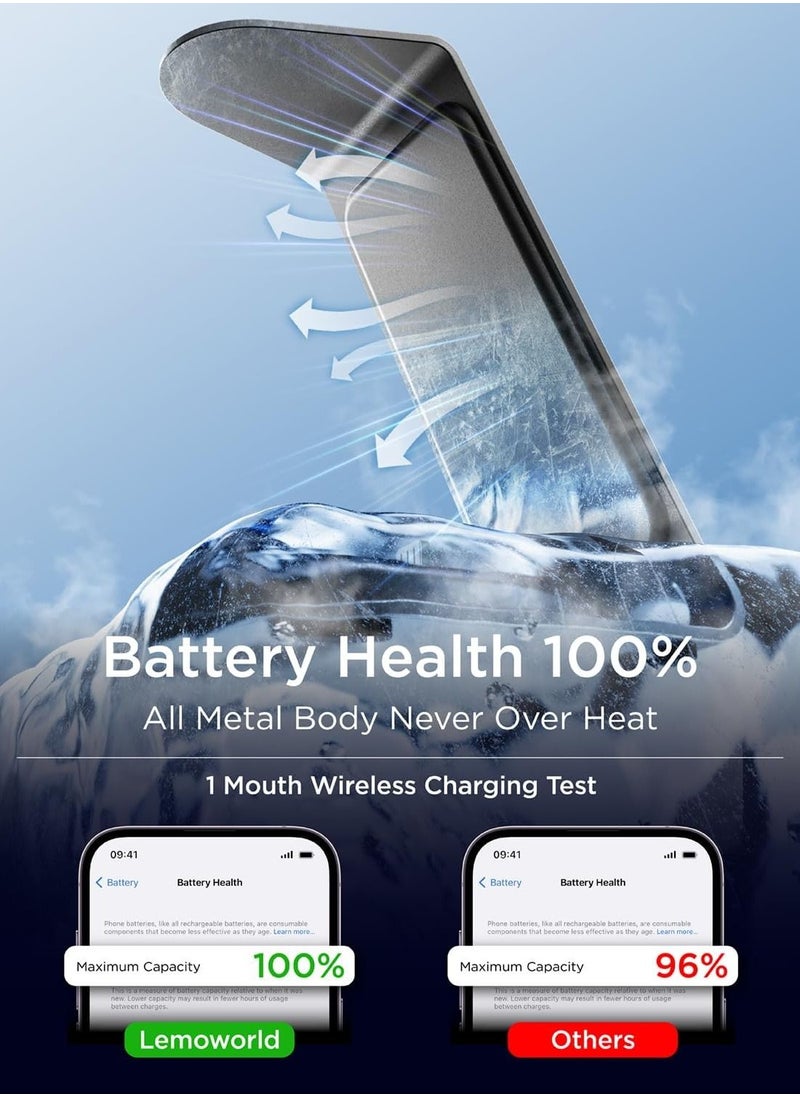 Generic - Wireless Charger 3 In 1 For Apple Devices 18W Charging Station Stand Dock - Image 1