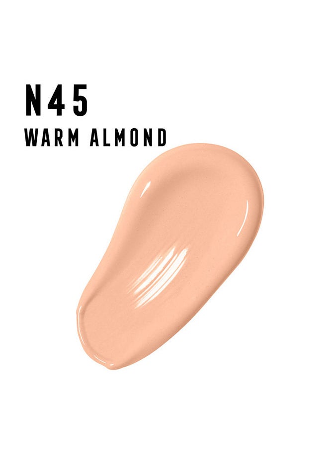 Max Factor - Facefinity All Day Flawless Foundation - N45 Warm Almond - Image 1