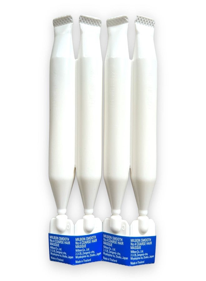 Milbon Smooth No 4 Weekly Booster - Coarse Hair, 4 x 0.3 oz - Image 2