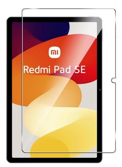 Fankalo Screen Protector for Xiaomi Redmi Pad SE 11 inch,9H Hardness Tempered Glass Screen Film Guard,2.5D Edge Ultra Clear Anti Scratch Case  - Image 1