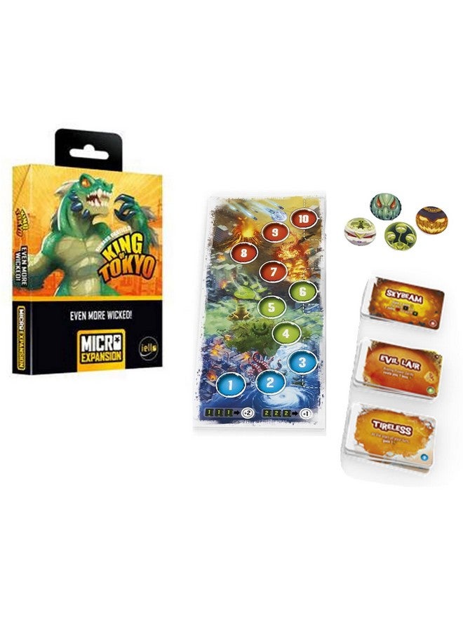 IELLO King of Tokyo: Micro Expansion - Wickedness Gauge! - Iello Games, Ages 10+ - Image 1