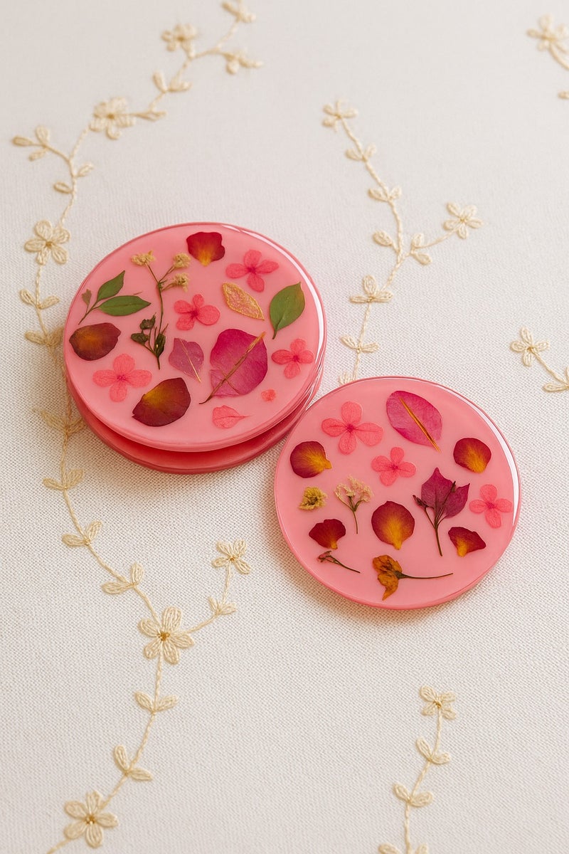 Ready For Chai طقم كوسترات شاي مكون من 4 كوسترات شاي - Image 2