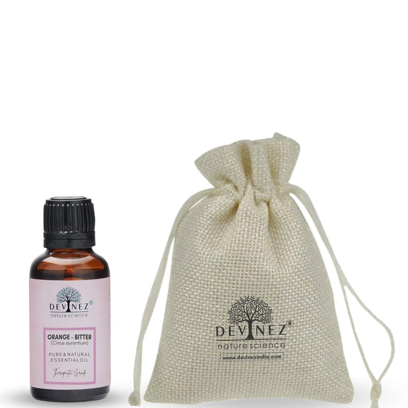 Devinez Devinez Orange Bitter Essential Oil 100 Pure Natural Undiluted for Aromatherapy Hair Skin Care Enriched In Vitamin E 50ml  - Image 1