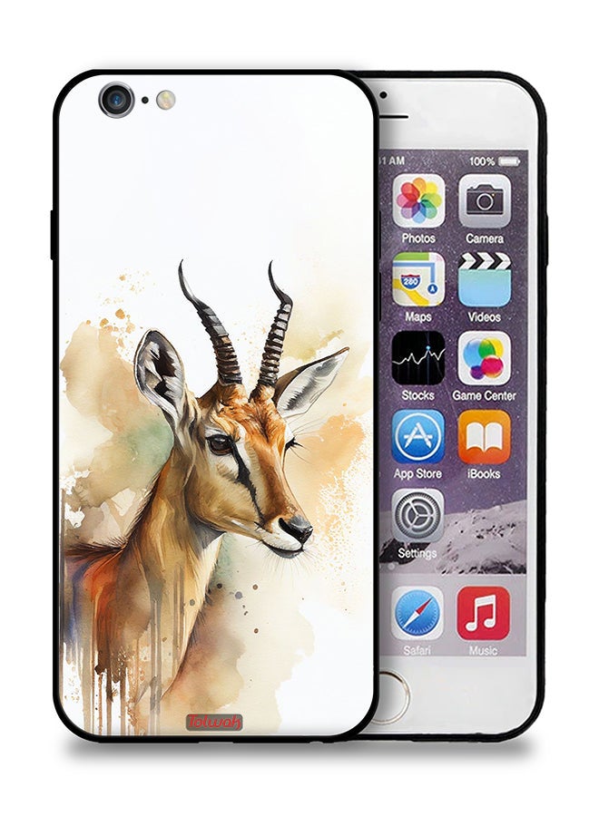 Tolwak Apple iPhone 6/6s Protective Case Deer Abstract Art - Image 1