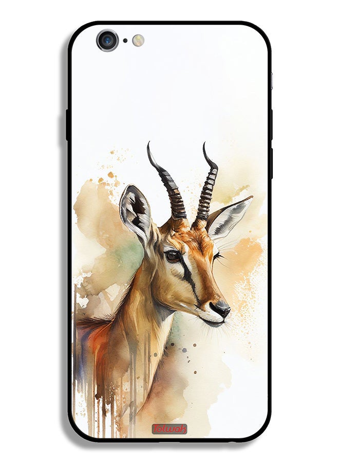 Tolwak Apple iPhone 6/6s Protective Case Deer Abstract Art - Image 2