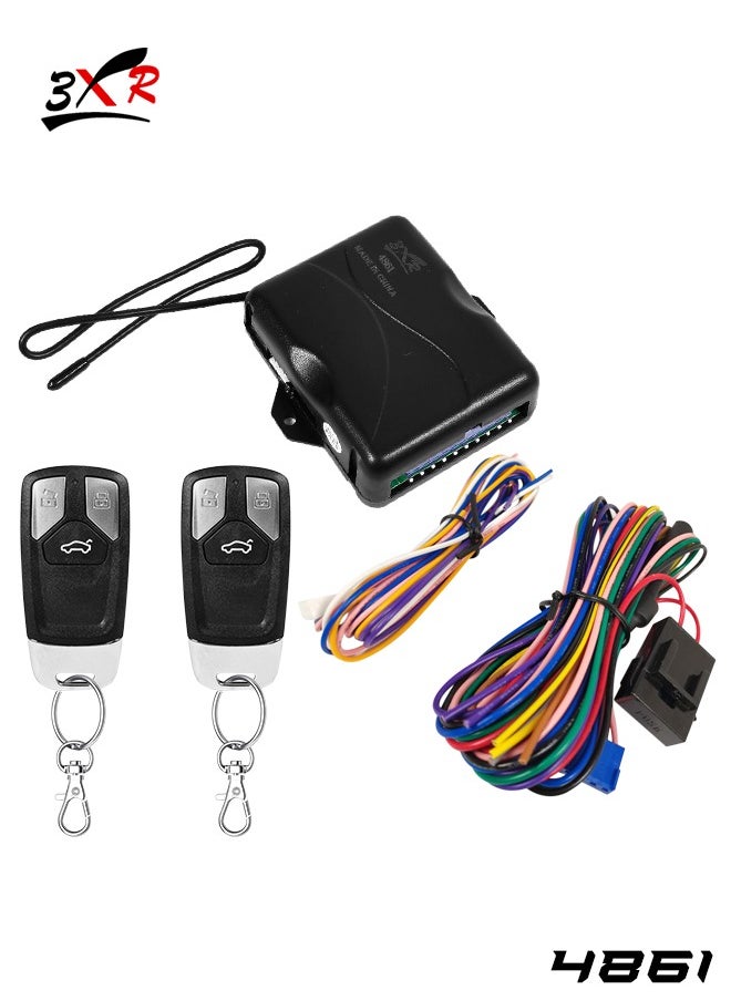 3XR 3XR Car Keyless Entry System with Central Locking and Remote Control Features 4861  - Image 1