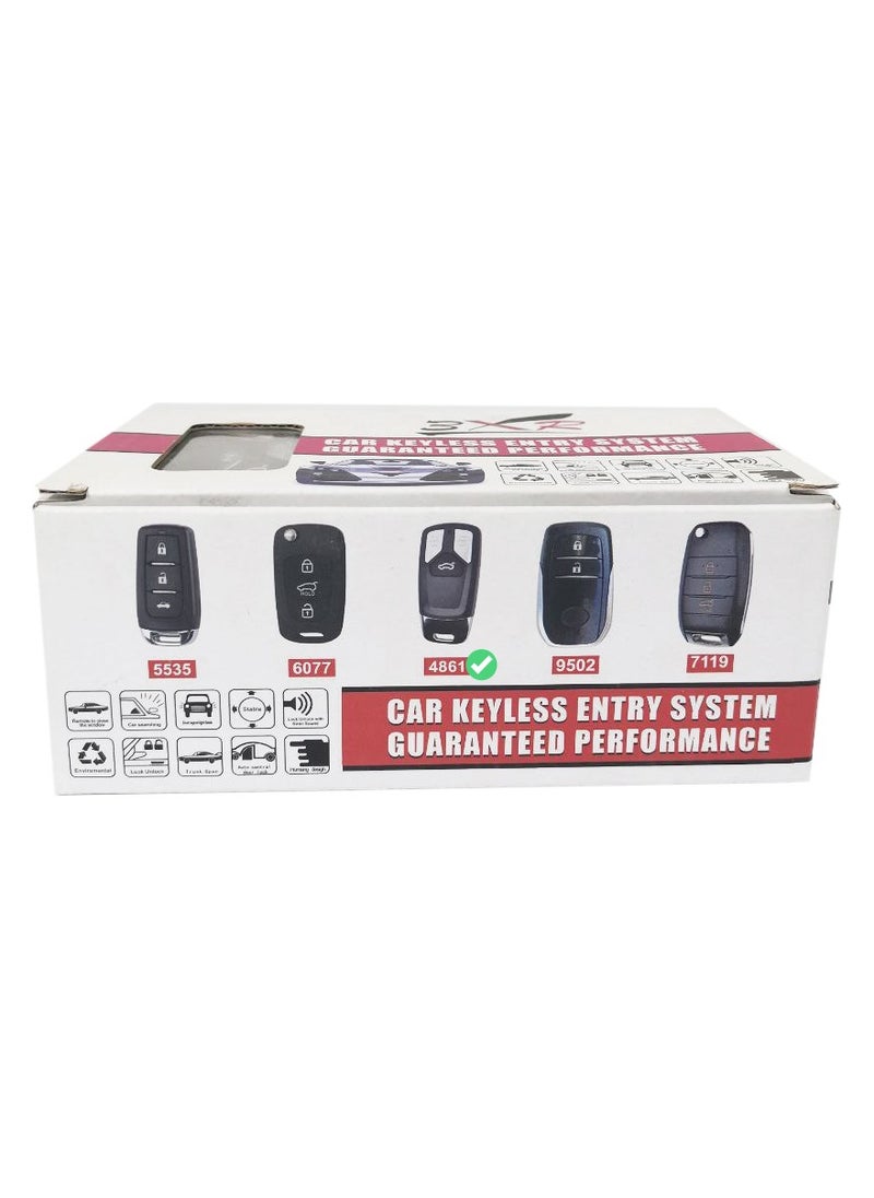 3XR - 3XR Car Keyless Entry System with Central Locking and Remote Control Features 4861 - Image 1