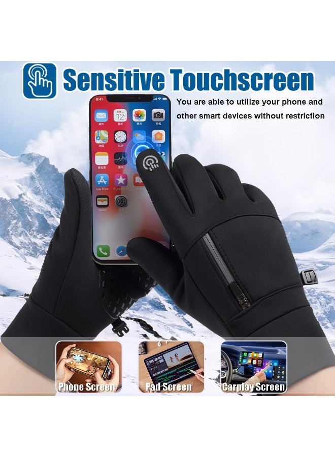 Bukela Winter Gloves for Men Women - Waterproof Thermal Glove for Cold Weather, Warm Gloves for Running Cycling, Snow Gloves with Touchscreen Finger - Image 2