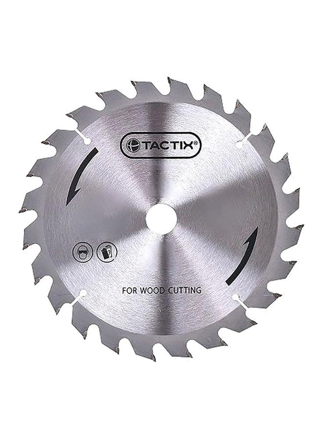 Tactix 40-Teeth 8000RPM Strong Tungsten Carbide Cutting Disc Silver 185mm 434637 - Image 1