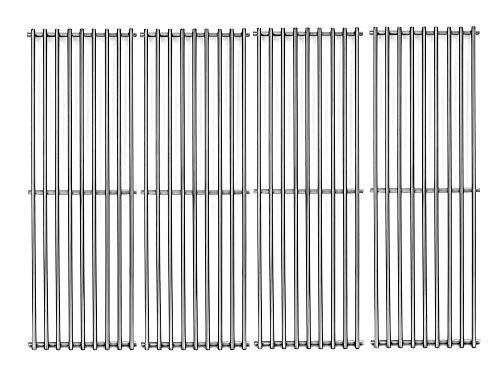 Votenli S6602D (4-Pack) 17 3/8" Stainless Steel Cooking Grid Grates Replacement for Broil King Baron 320, 340, 420, 440, 490 and Huntington 2122-64 2122-67 6020-54 6020-57 6020-64 Broil-Mate,Sterling - Image 4