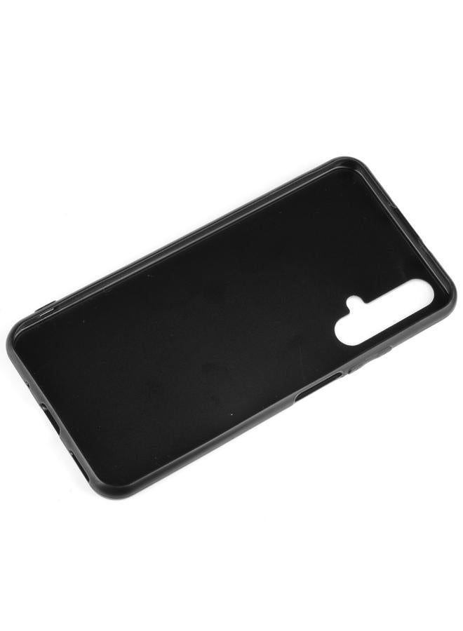 S-TOP Case For Huawei Honor 20 Shockproof Sewing Cow Pattern Skin PC + PU + TPU Case - Image 5