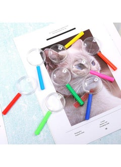 Elcoho Elcoho 16 Pack Magnifying Glasses Plastic Colorful Magnifying Glasses for Party Favors Educational Toys with Storage Bag, 8 Colors  - Image 5