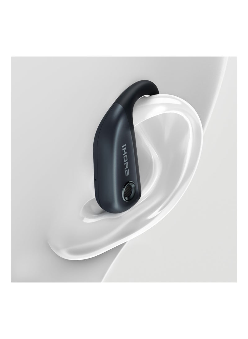 1 مور سماعات 1MORE Fit Open Earbuds S50 اللاسلكية بتقنية Bluetooth 5.3، عمر بطارية طويل، مقاومة للماء IPX7 وملاءمة مريحة - رمادي - Image 4