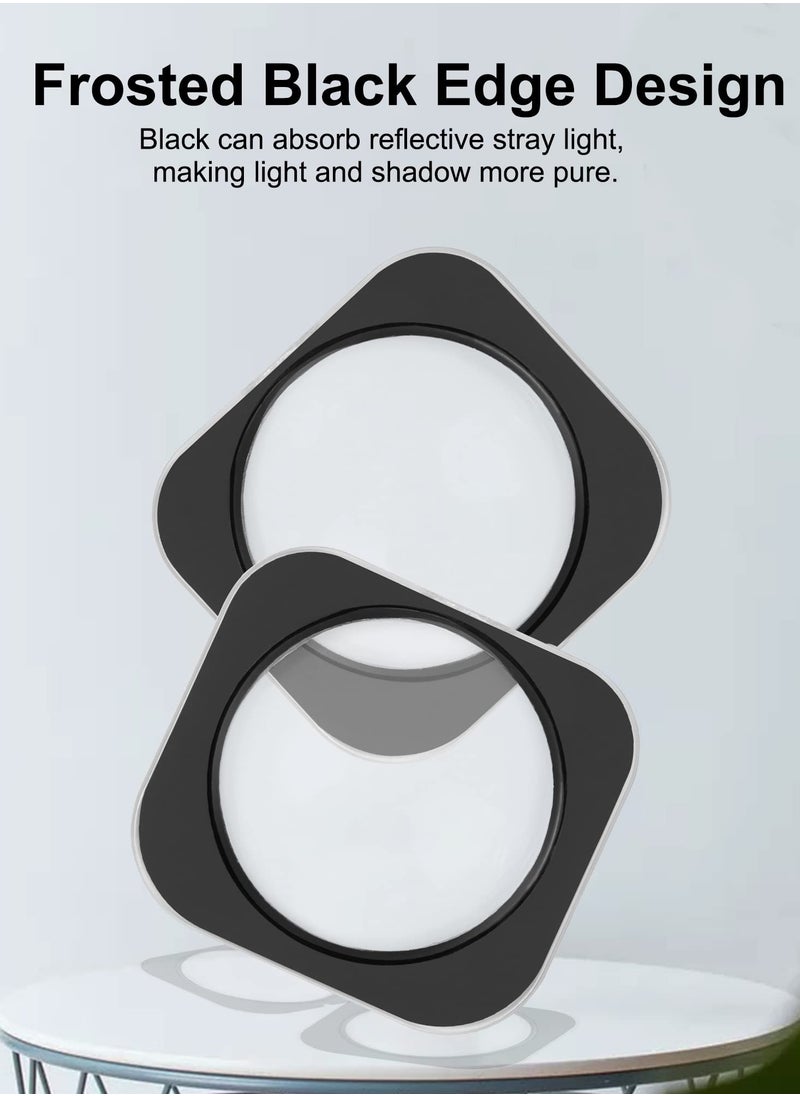 KASTWAVE - Sticky Lens Guard for insta360 x3 Lens Protector Optical Glass Protective Cover for Insta360 X3 Accessories Compatible with All X3 Metal Frames - Waterproof, Anti-Scratch, 9H Hardness - Image 1