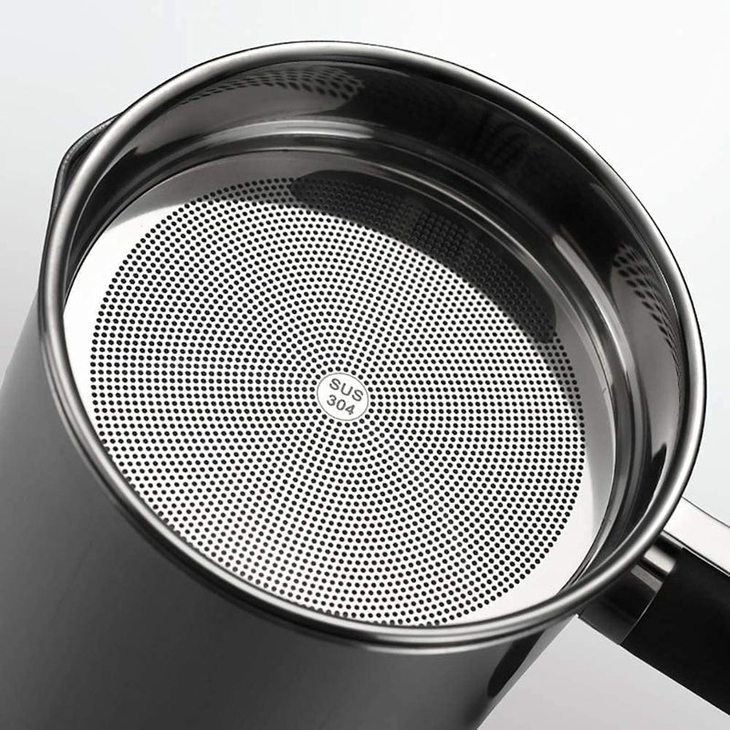 SHOPECOM Kitchen Oil Container Filter Pot Grease with Strainer14L Used Cooking Container Deep Fat Keeper Metal Large Frying Oil Disposal Storage CanPack of 1 - Image 5
