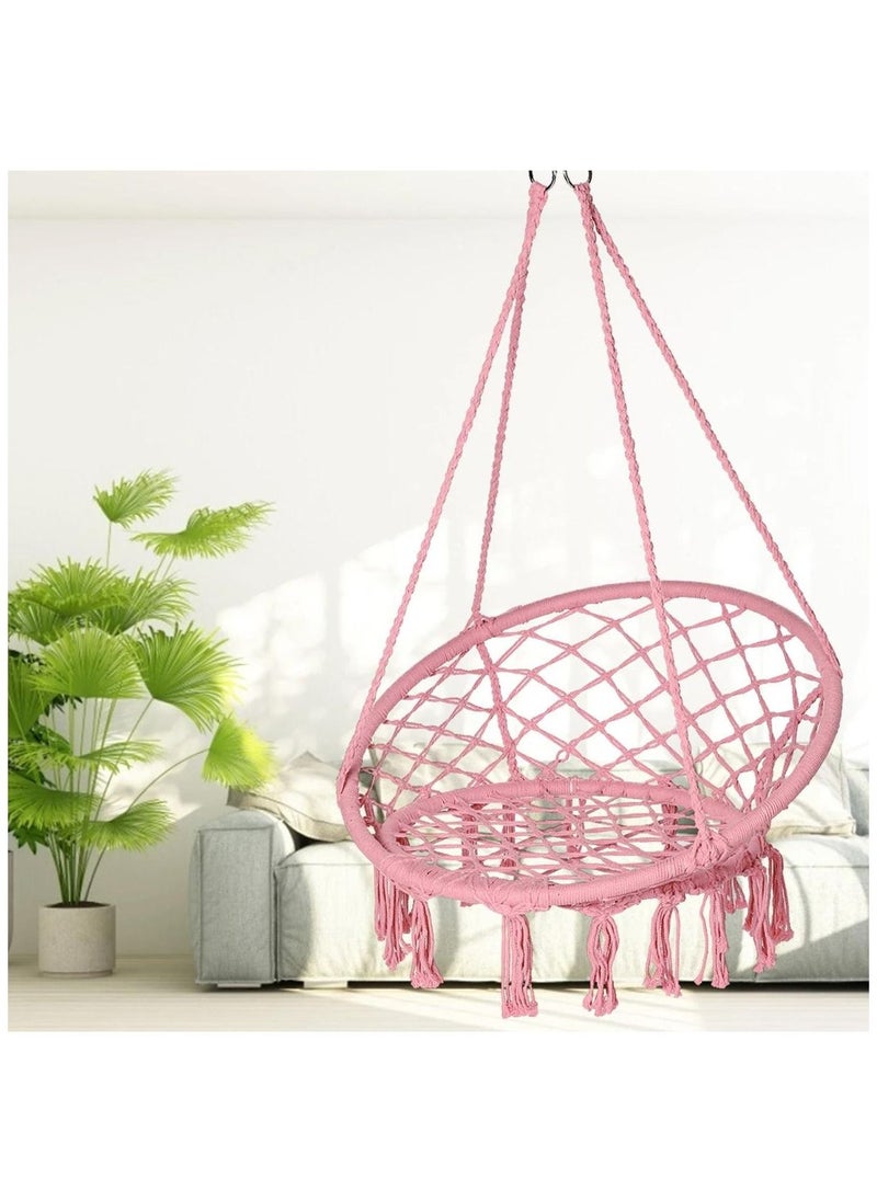 DubaiGallery Nordic Hammock Handmade Knitted Garden Bedroom Balcony Dormitory Outdoor Kids Swing Bed Adult Swings Hanging Hammock Chair  - Image 4