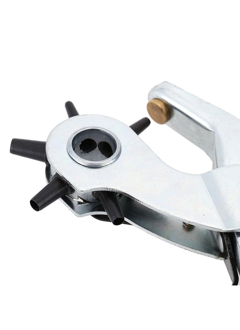 Ascension Ascension Revolving Leather Punch Eyelet Plier Hole HeavyDuty Canvas Belt Plastic Puncher 6 Sizes  - Image 4