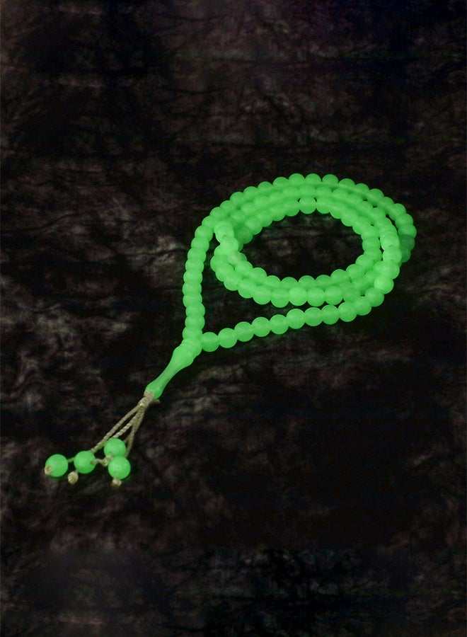 yumee Prayer Beads Tesbih - 99 Luminous Beads Islamic Rosary for Meditation, Daily Prayer, Ramadan, Gift for Him or Her - Image 3