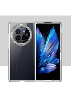 Ultra Thin Plating Phone Case Compatible with Vivo X Fold 3 Pro Hard PC Clear Camera Protect Back Cover Shell For Vivo X Fold3 Pro
