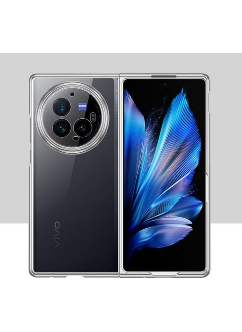 Generic - Ultra Thin Plating Phone Case Compatible with Vivo X Fold 3 Pro Hard PC Clear Camera Protect Back Cover Shell For Vivo X Fold3 Pro - Image 1