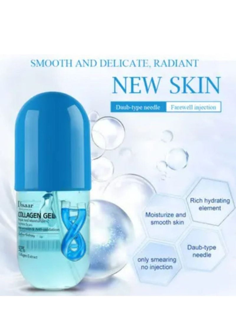 Disaar DISAAR Skin Care Moisturizing Whitening Soothing Collagen Face Gel 280 ML - Image 2