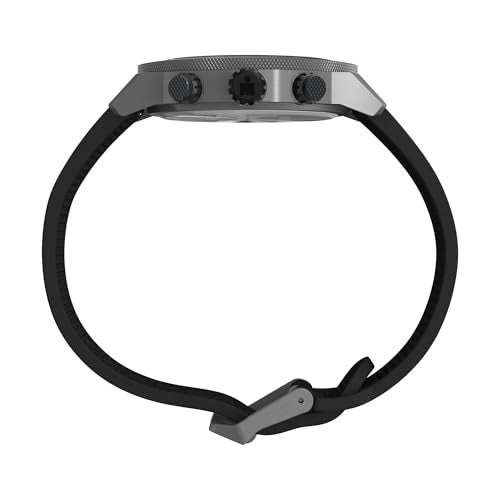 Timex Men's Ironman Adrenaline 44mm Watch - Black Strap Black Dial Gunmetal Case - Image 2