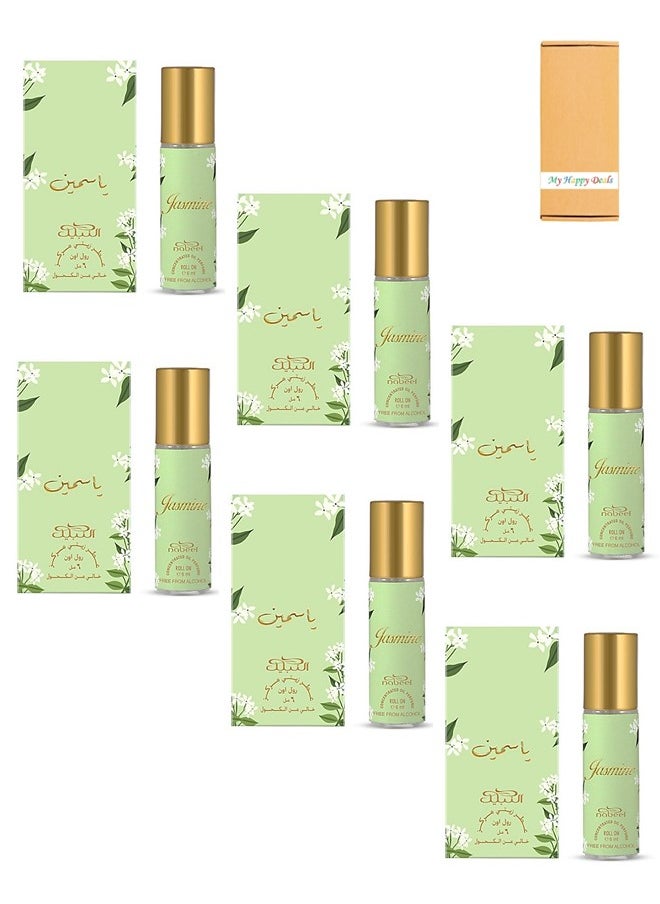 Nabeel Nabeel Jasmine 6 ML Roll On Oil Perfume (Pack of 6)  - Image 1