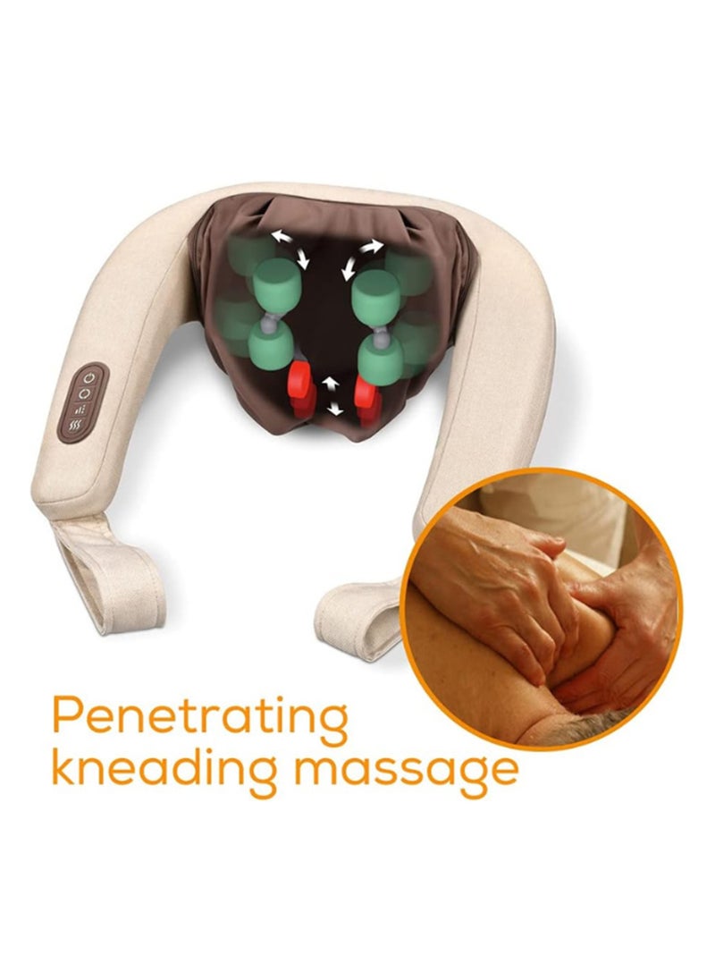 Beurer MG 153 - Neck and Shoulder Massager – 4D Hand-Simulating Kneading | Heat Function and Deep Relaxation for Muscles  - Image 3