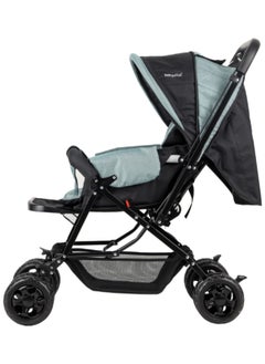 BABY PLUS BABY PLUS Lightweight Stroller – Compact, Foldable & Travel-Ready for Newborns & Toddlers (0-3 Years), with Sun Canopy & All-Terrain Wheels, Green  - Image 2