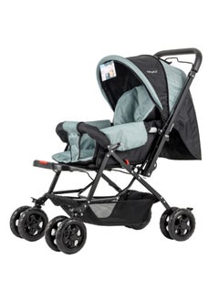 BABY PLUS BABY PLUS Lightweight Stroller – Compact, Foldable & Travel-Ready for Newborns & Toddlers (0-3 Years), with Sun Canopy & All-Terrain Wheels, Green  - Image 1