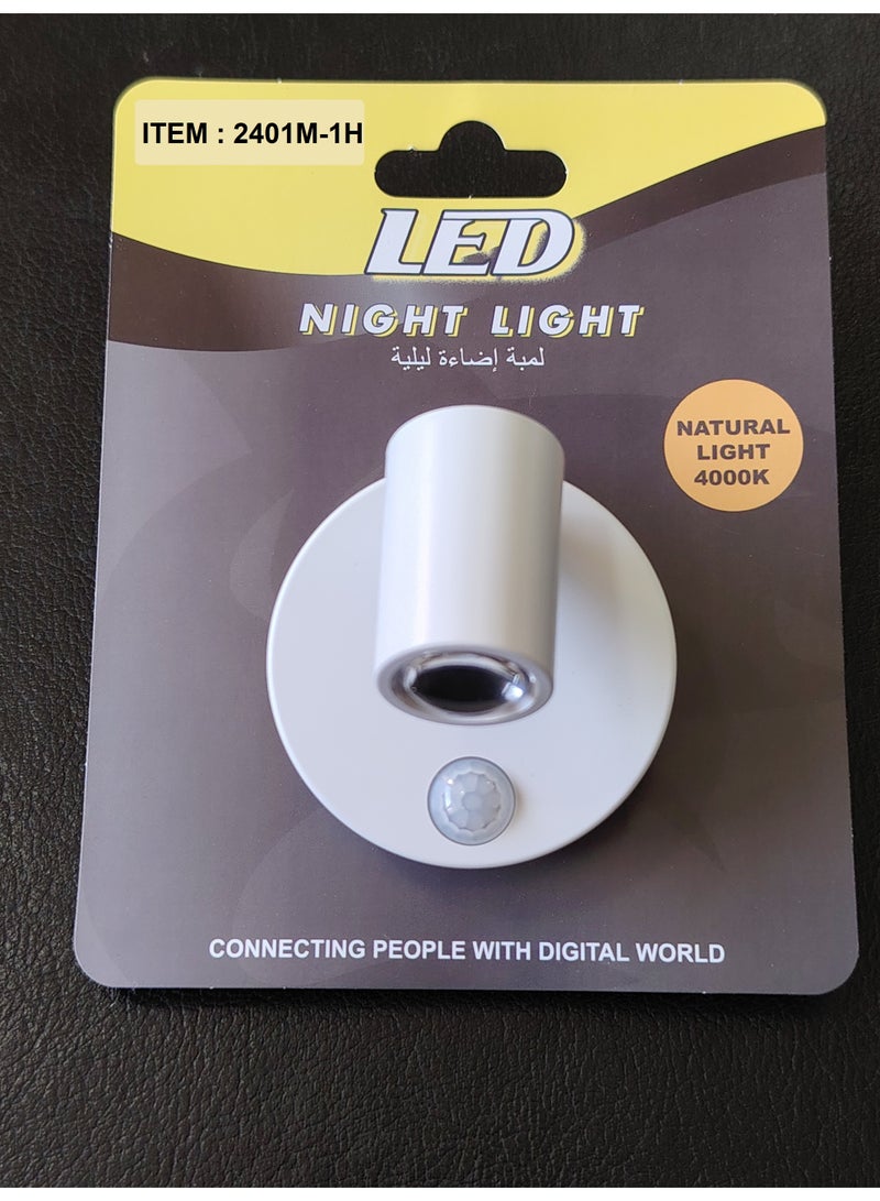 LED decorative night light with motion sensor, model - 2401M-1H - Image 1