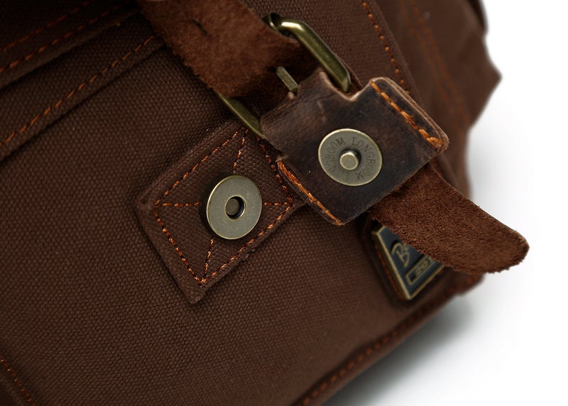 Berchirly Men Outdoor Travel Shoulder Bags Women Canvas Messenger Crossbody Bag For 14.7Inch Laptop - Image 5