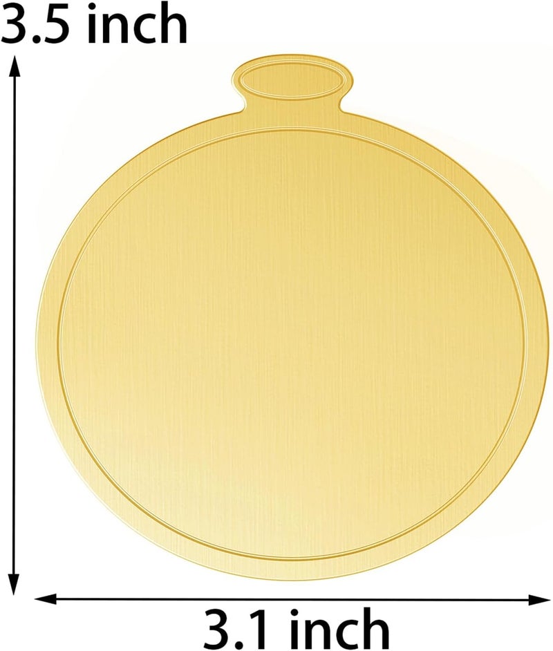 Hulless 200 Pcs Gold Cake Boards Mini Round Cake Cardboard 3.5 Inch for Mousse Cupcake, Cake Dessert, Cake Decorating, 8cm - Image 2