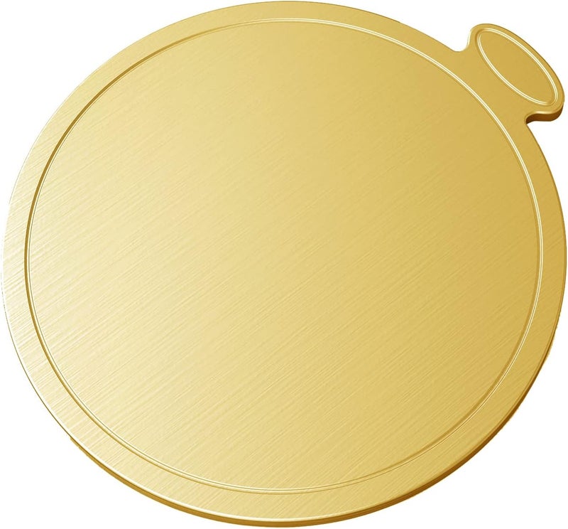 Hulless 200 Pcs Gold Cake Boards Mini Round Cake Cardboard 3.5 Inch for Mousse Cupcake, Cake Dessert, Cake Decorating, 8cm - Image 3