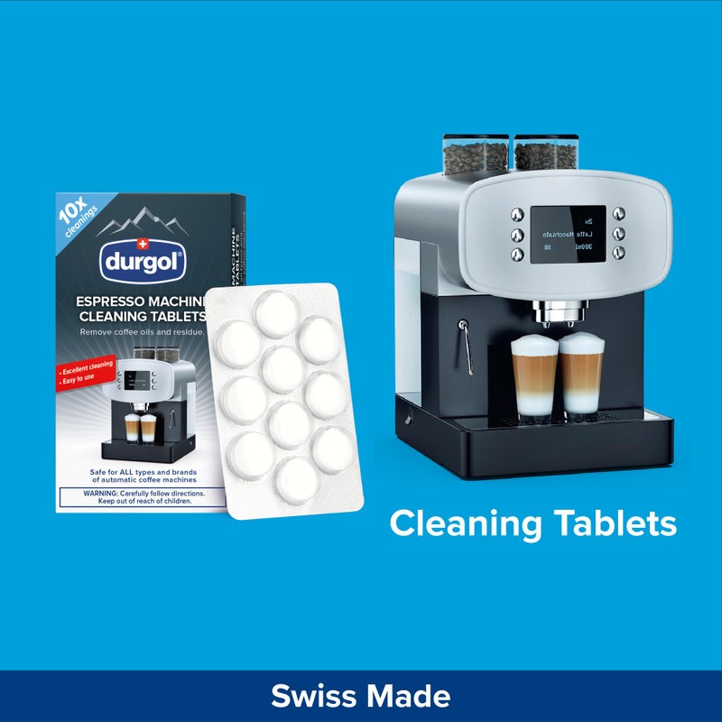 Durgol Espresso Machine and Coffee Maker Cleaning Tablets, 10 count - Image 3