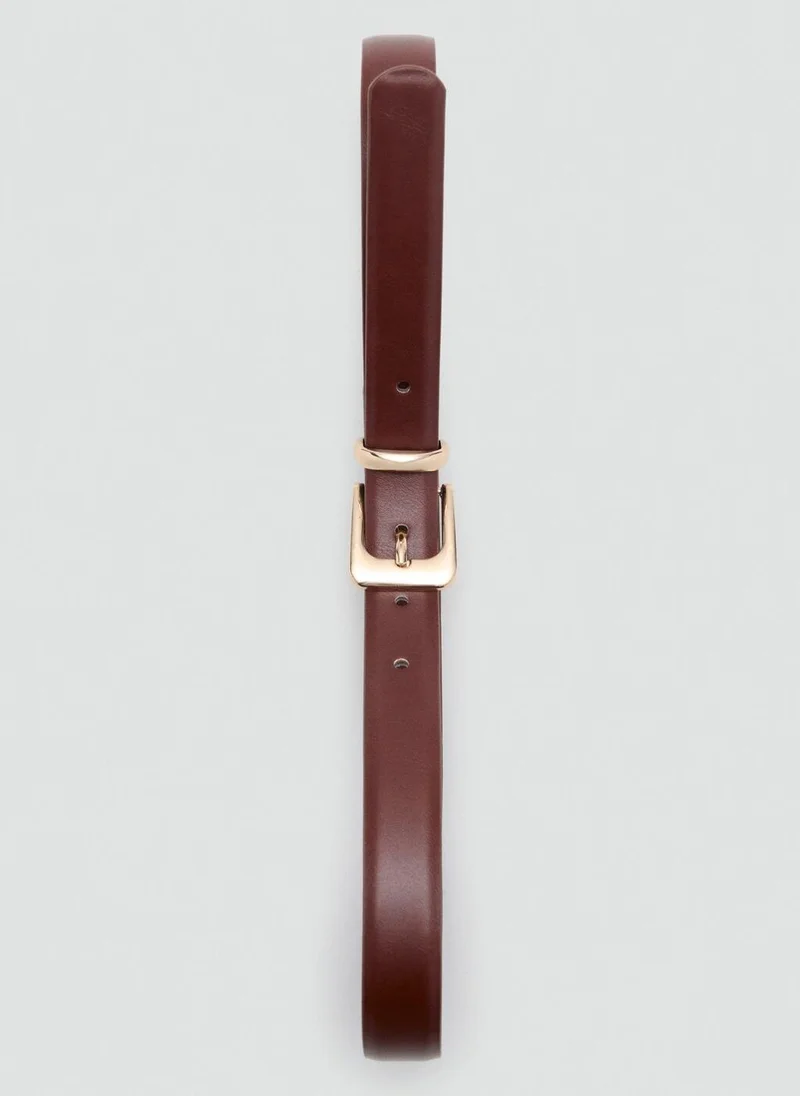 مانجو Square Buckle Belt