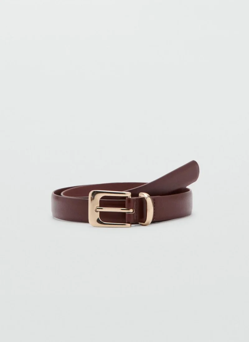 مانجو Square Buckle Belt