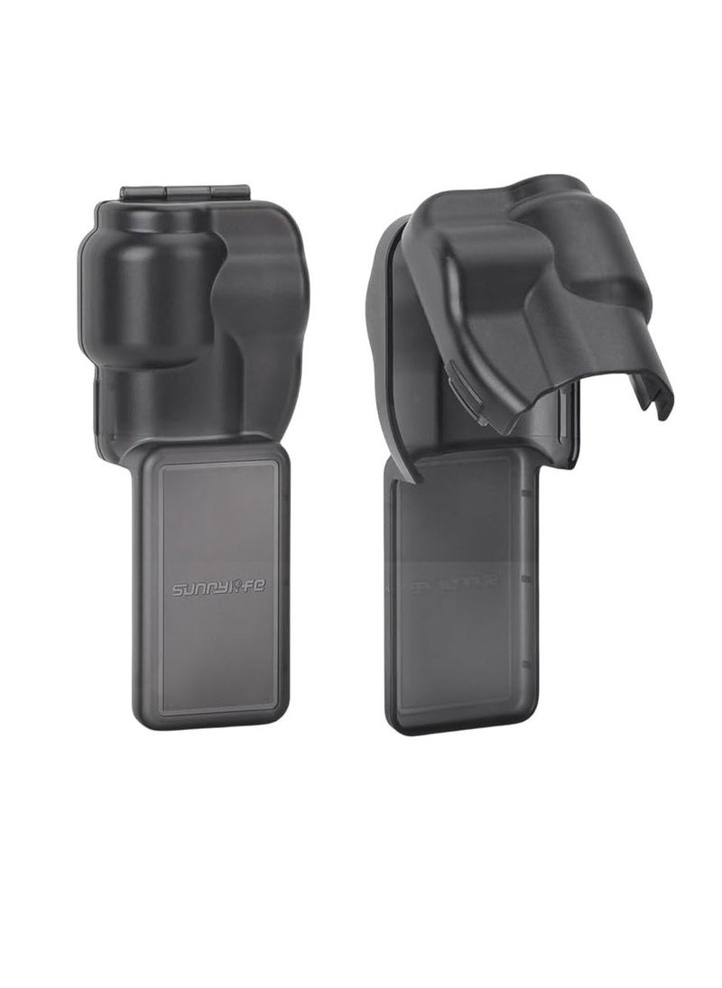 Lens Cover for DJI Osmo Pocket 3, 2-in-1 Flip-Open Protective Lens Cap&Screen Protector, Scratch - Resistant Protective Sleeve for DJI Pocket 3 Accessories (Black) - Image 1