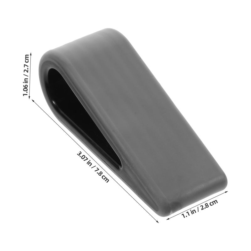 Adjustable Black Silicone Laptop Stand Tablet Holder Portable Lightweight Ventilated Riser - Image 3
