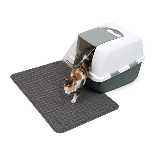 Catit Large Cat Litter Mat – Gentle on Paws, Traps Loose Litter, Non-Slip, Easy Maintenance Design - Image 5