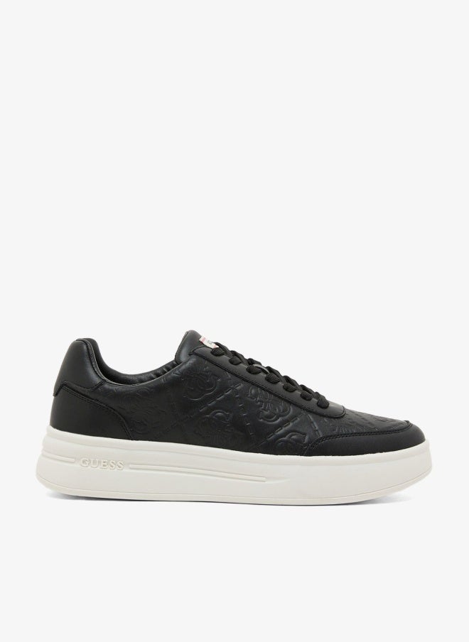 GUESS lace up low top sneakers - Image 1