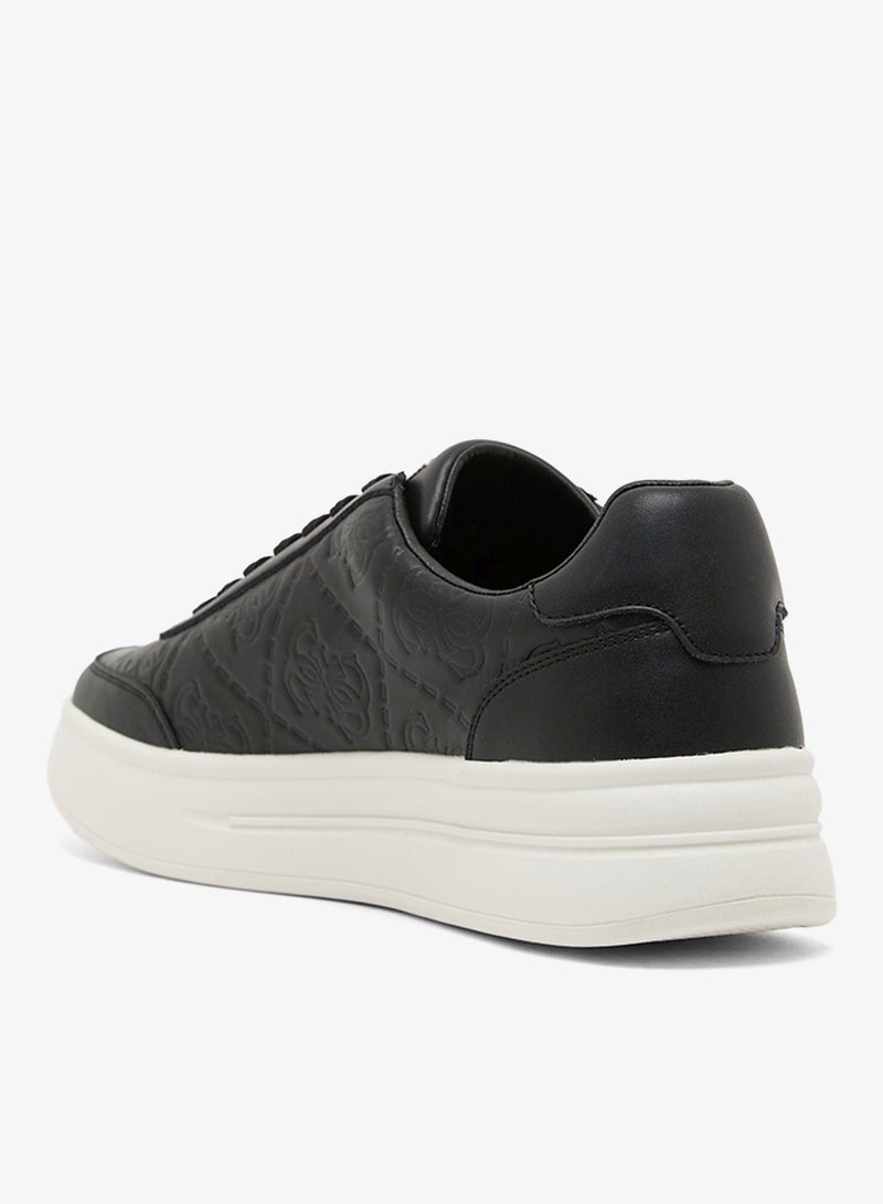 GUESS lace up low top sneakers - Image 2