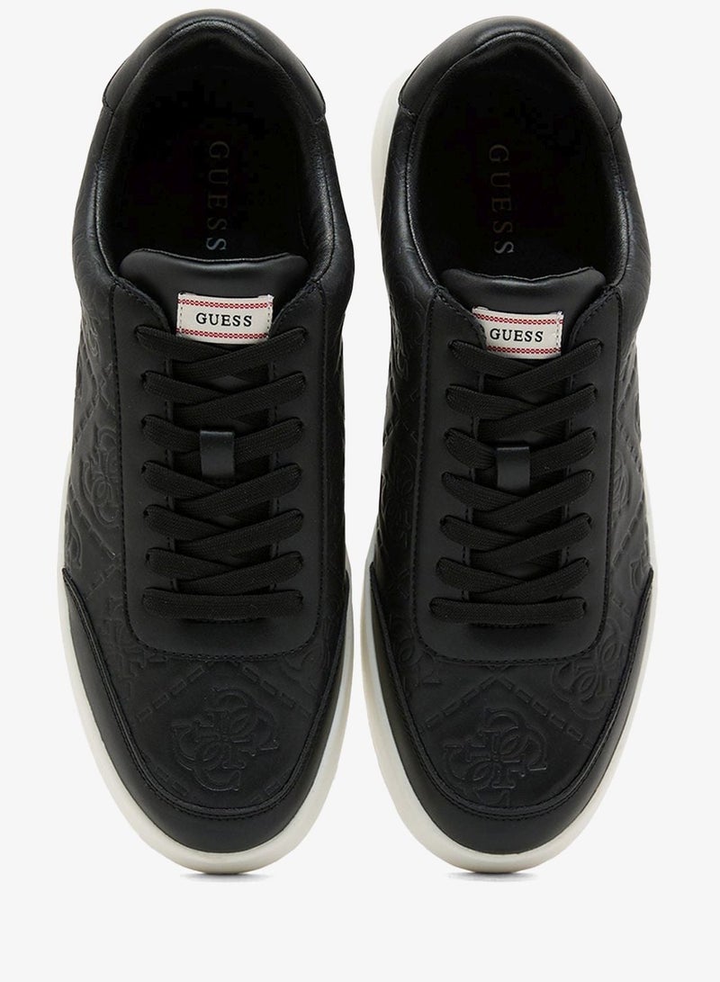 GUESS lace up low top sneakers - Image 4